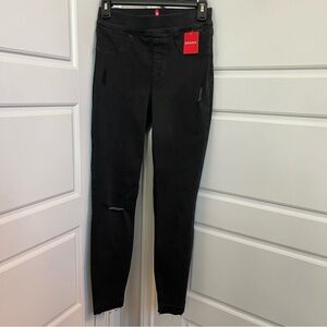 Spanx Distressed Skinny Jeans in Vintage Black, Size Small NWT